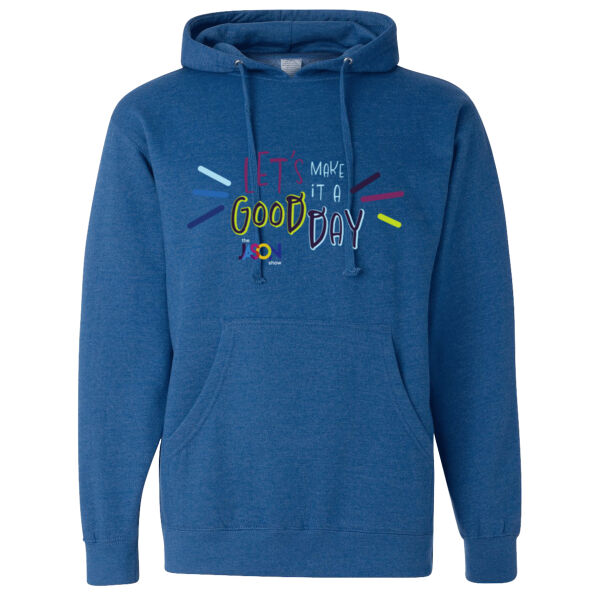 Independent Trading Co. Midweight Hooded Sweatshirt - Printed Logo Thumbnail