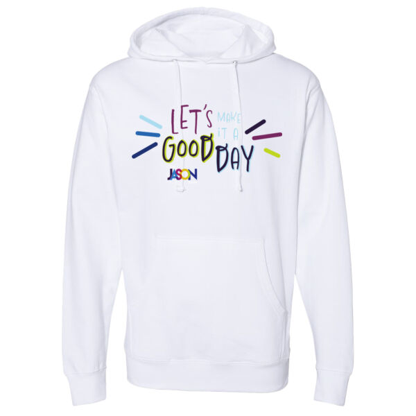 Independent Trading Co. Midweight Hooded Sweatshirt - Printed Logo Thumbnail