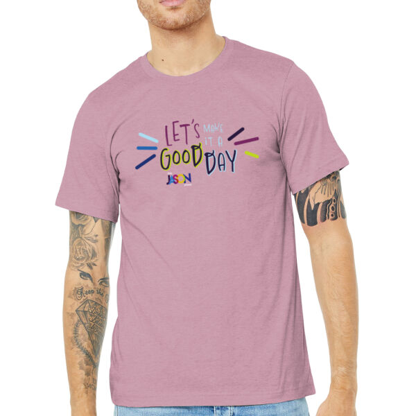 Bella & Canvas Unisex Heather CVC Short Sleeve Tee - Printed Logo Thumbnail