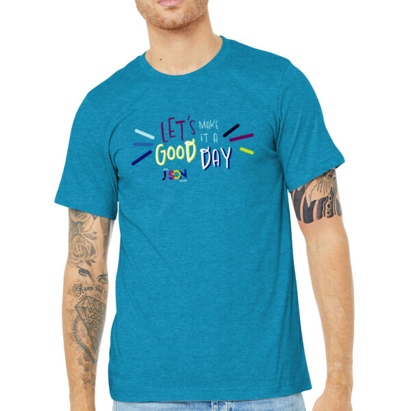 Bella & Canvas Unisex Heather CVC Short Sleeve Tee - Printed Logo Thumbnail