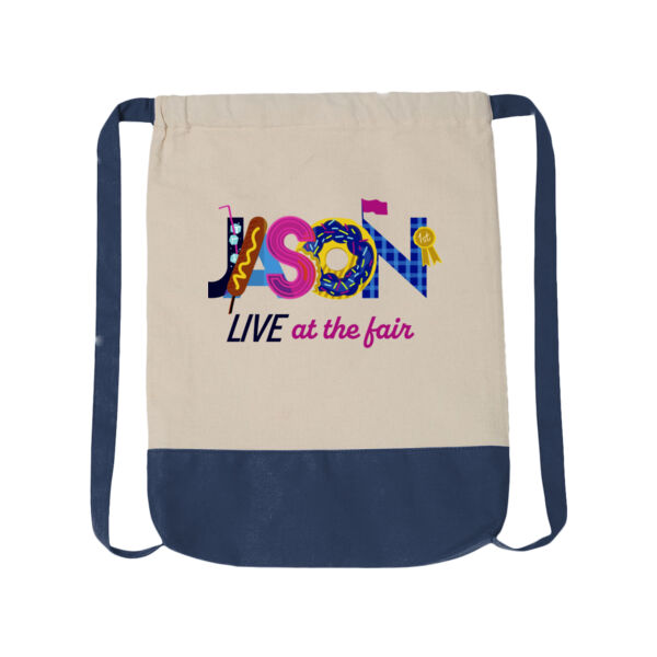 Liberty Bags Drawstring Backpack - Printed Logo Thumbnail