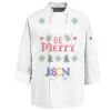 Eight Knot Button Chef Coat with Thermometer Pocket Thumbnail