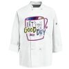 Eight Knot Button Chef Coat with Thermometer Pocket Thumbnail