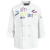 Eight Knot Button Chef Coat with Thermometer Pocket Thumbnail
