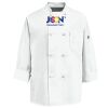 Eight Knot Button Chef Coat with Thermometer Pocket Thumbnail