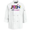Eight Knot Button Chef Coat with Thermometer Pocket Thumbnail