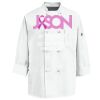 Eight Knot Button Chef Coat with Thermometer Pocket Thumbnail