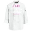 Eight Knot Button Chef Coat with Thermometer Pocket Thumbnail