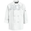Eight Knot Button Chef Coat with Thermometer Pocket Thumbnail