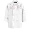 Eight Knot Button Chef Coat with Thermometer Pocket Thumbnail