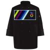 Ten Pearl Button Black Chef Coat Thumbnail