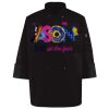 Ten Pearl Button Black Chef Coat Thumbnail