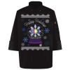 Ten Pearl Button Black Chef Coat Thumbnail
